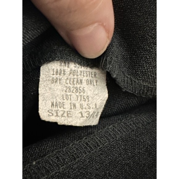 Vintage Grey Skirt Suit with Slit - Picture 5 of 6